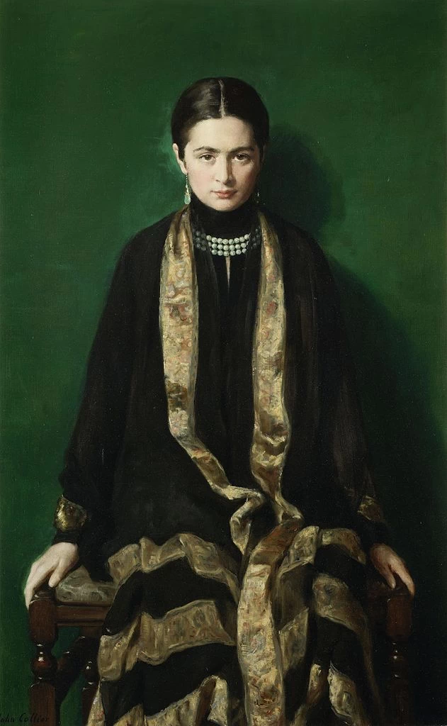 John Collier - 100, Ritratto di Mrs Dalahaye